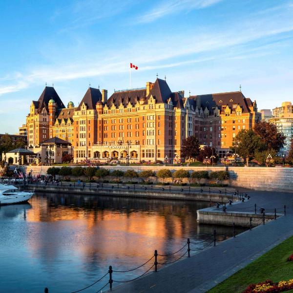 Fairmont Empress Hotel in Victoria (British Columbia), CA